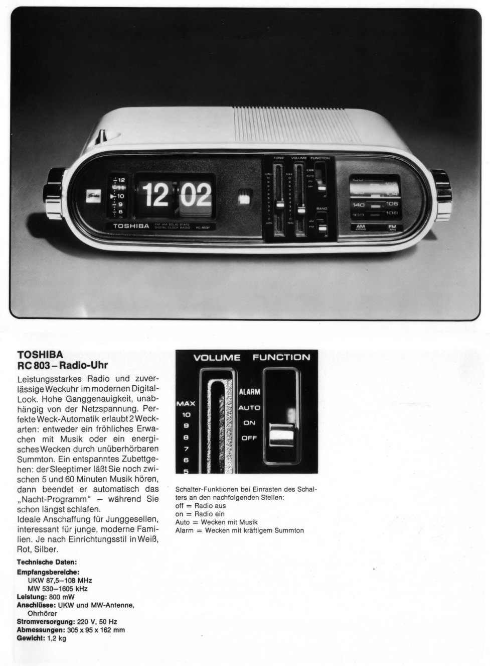 Toshiba 1973